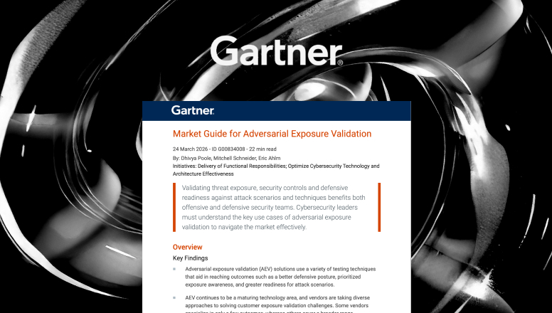 CyberMindr Recognized by Gartner® for Adversarial Exposure Validation