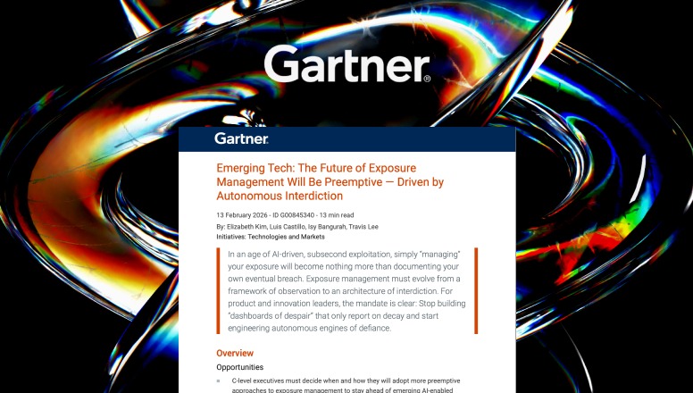 CyberMindr Recognized in Gartner® Report on Future of Exposure Management